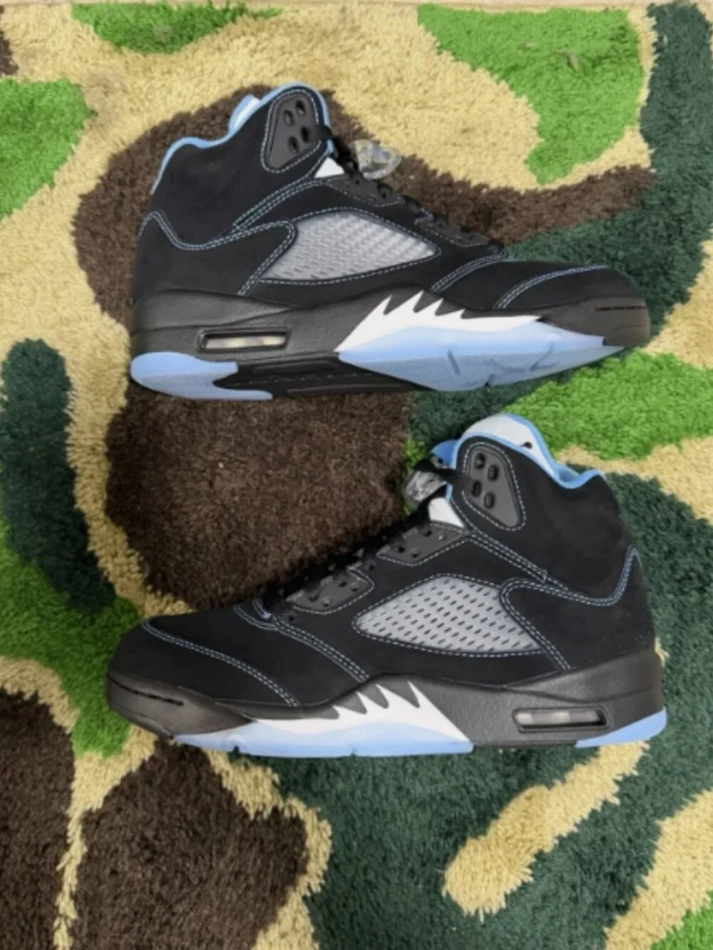 Air Jordan 5 Retro 2026 Black Carolina  UNC